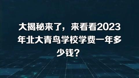 北大青鳥學校學費多少