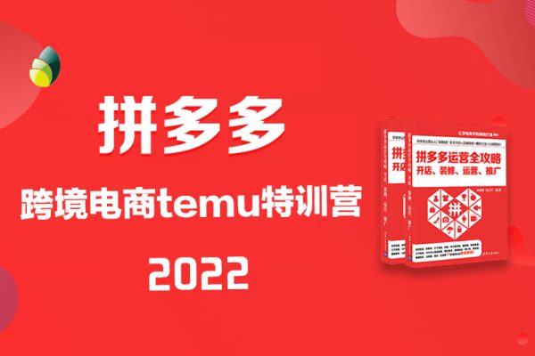 拼多多-2022跨境電商temu特訓(xùn)營