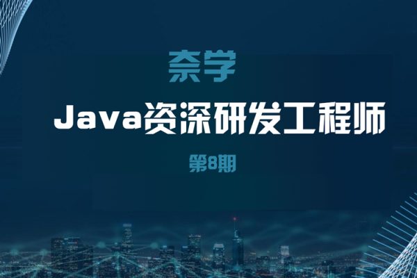 奈學-Java資深研發工程師視頻課程第8期