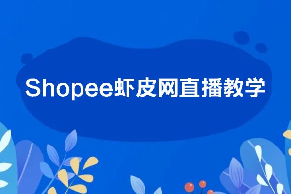 shopee蝦皮網直播教學視頻教程