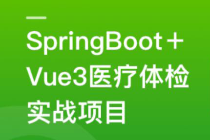 SpringBoot+Vue3+MySQL集群 開發大健康體檢雙系統