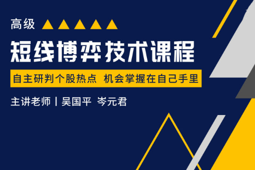 吳國平短線博弈技術課程【高級】幫你快速預判個股