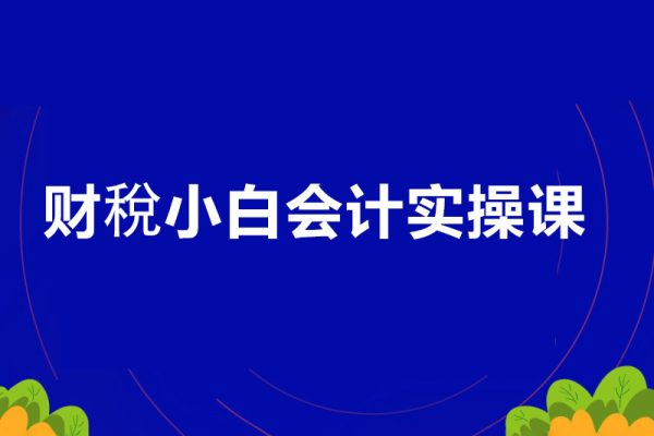 石彥文-財稅小白會計實操課