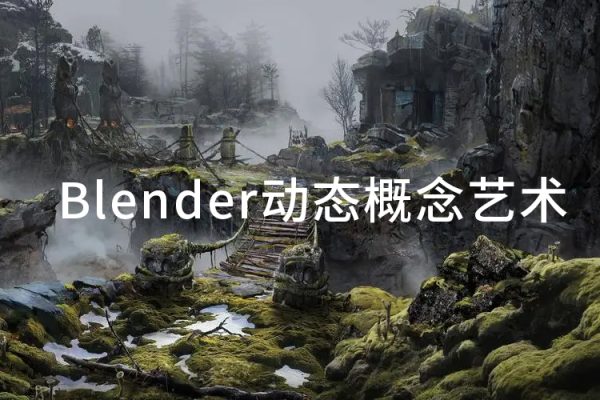 Blender動態(tài)概念藝術(shù)1人工翻譯2022年教程新增動態(tài)概念藝術(shù)2人工翻譯【畫質(zhì)高清有素材】