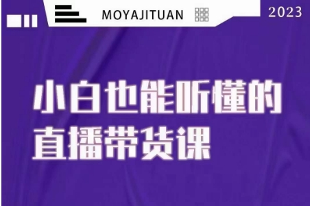 大威本威-能聽懂的直播帶貨課