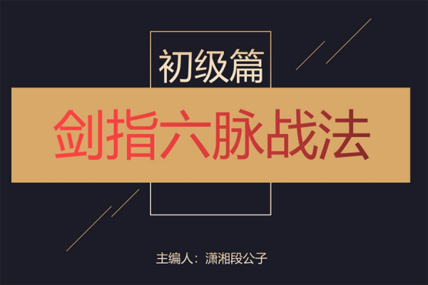 「瀟湘段公子」2023年崔一帆 瀟湘段公子系統(tǒng)課視頻+劍指六脈戰(zhàn)法資料 34個(gè)視頻