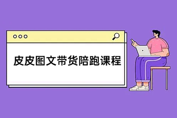 皮皮抖音圖文帶貨陪跑課程