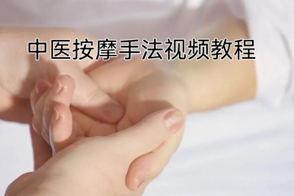 跟向老師學中醫按摩手法視頻教程（14集）