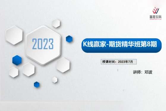 鄧波2023年7月 三維量化 K線贏家期貨精華班第8期