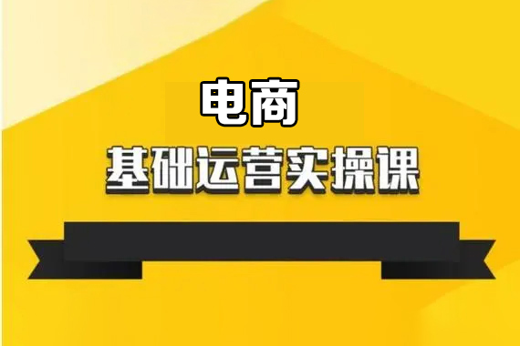 淘系電商課程，0基礎實戰教學，實操性系統性實時性