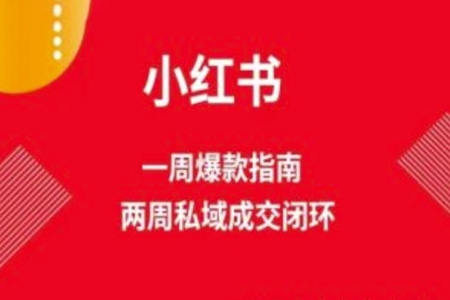 爆款小紅書免費流量體系課程(兩周變現)，小紅書電商教程