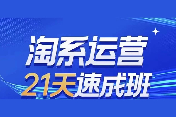 淘系運營21天速成班(更新24年5月)，0基礎輕松搞定淘系運營，不做假把式