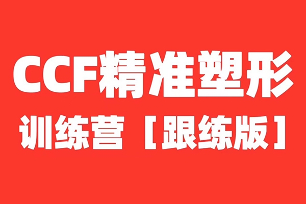 展老師.CCF精準(zhǔn)塑形跟練課程【全程帶練版】