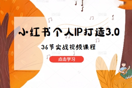 李開心-小紅書個人IP陪跑營，60天擁有自動轉化成交的雙渠道個人IP