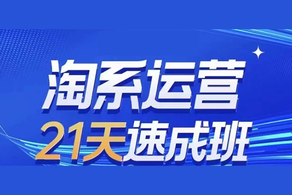 淘系運營21天速成班(更新24年7月)，0基礎輕松搞定淘系運營，不做假把式