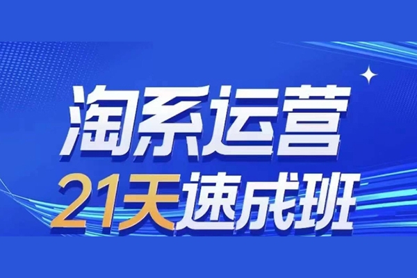 淘系運(yùn)營(yíng)21天速成班，0基礎(chǔ)輕松搞定淘系運(yùn)營(yíng)，不做假把式(更新24年8月)