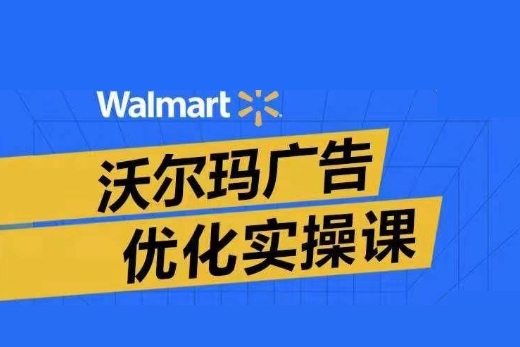 沃爾瑪廣告優化實操課，廣告報告實操講解，廣告如何提高轉化和ROAS等