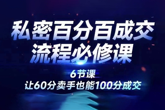 成交為王 私密百分百成交銷售流程設計必修課，讓60分賣手也能100分成交