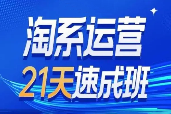 淘系運營21天速成班(更新24年10月)，0基礎輕松搞定淘系運營，不做假把式